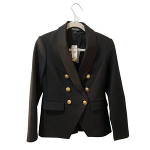 NWT Express Blazer Gold Button